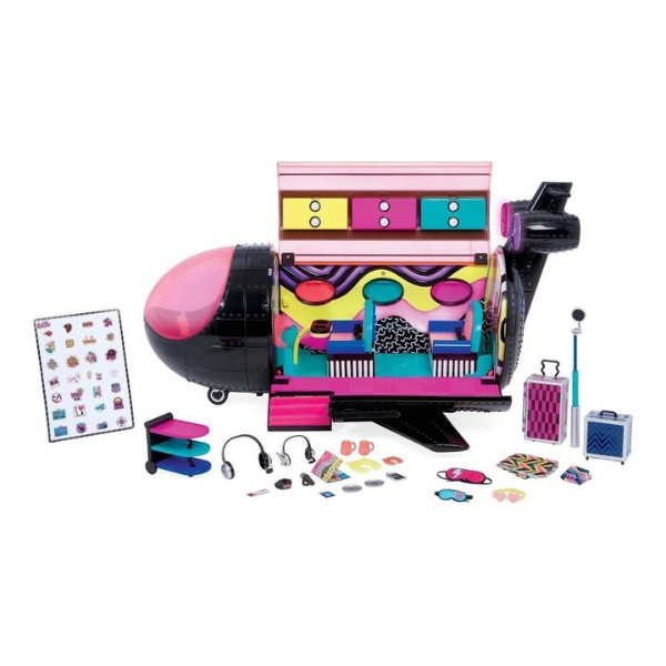 Lol Surprise Avión Remix 4 En 1 + 50 Sorpresas