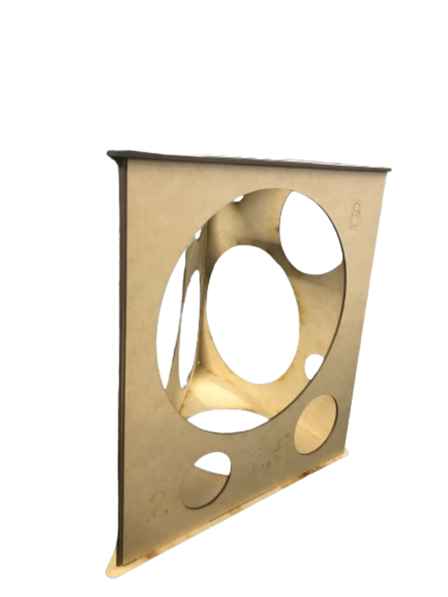 Calibrador de globos en forma triangular 3 mm 12 medidas.