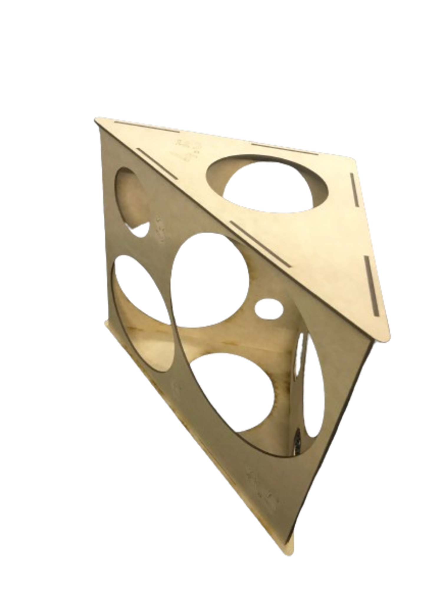 Calibrador de globos en forma triangular 3 mm 12 medidas.