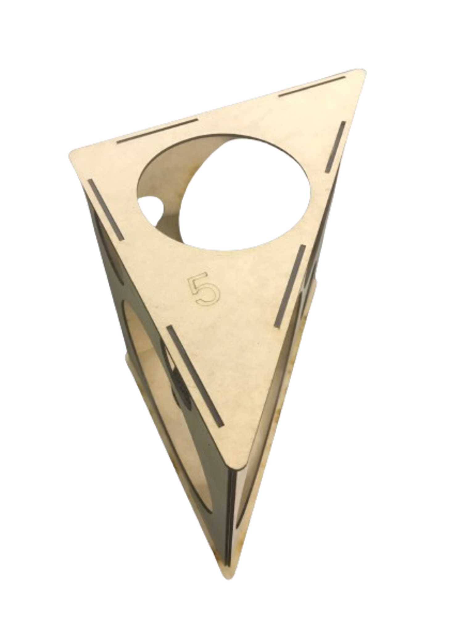 Calibrador de globos en forma triangular 3 mm 12 medidas.