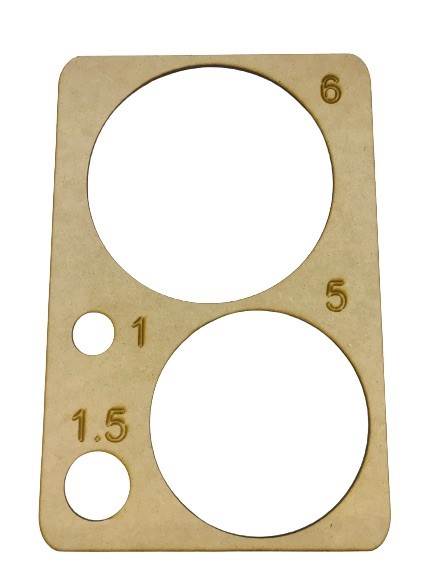 Calibrador de globos.