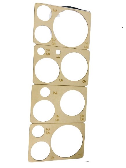 Calibrador de globos.