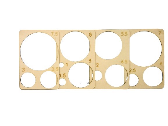 Calibrador de globos.