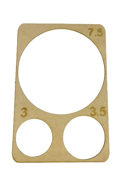 Calibrador de globos.