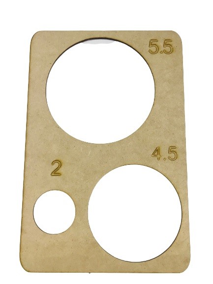 Calibrador de globos.