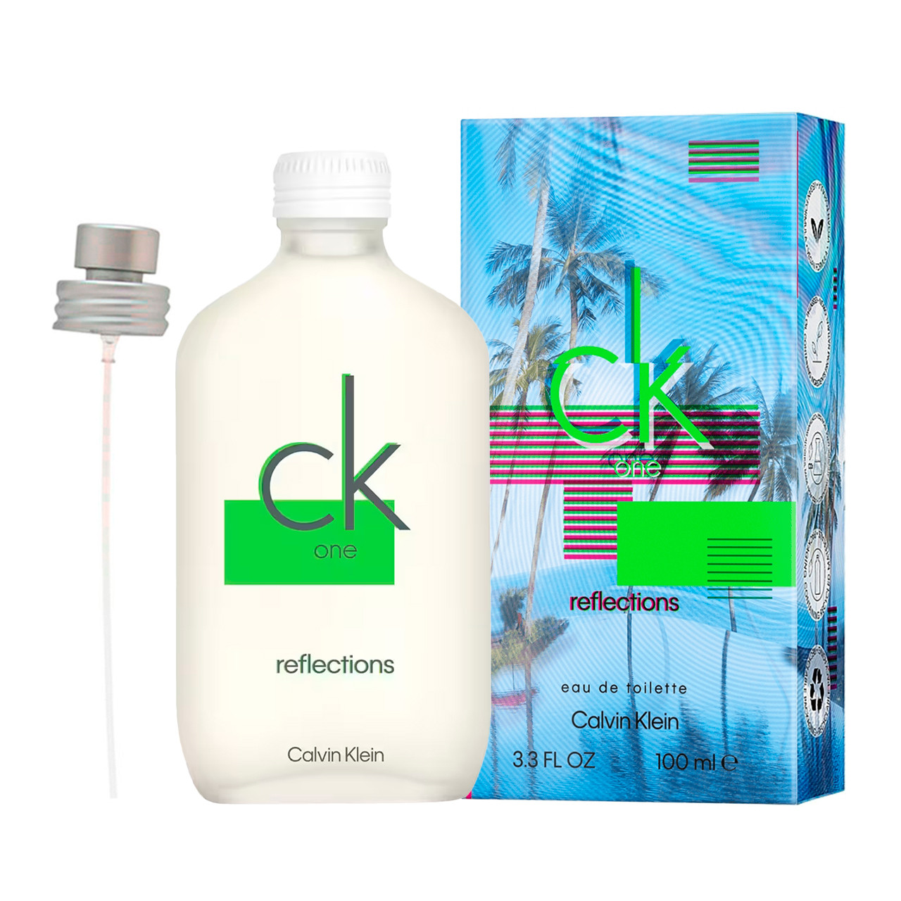 Perfume de mujer Calvin Klein Ck One Reflections 100 ml agua de tocador