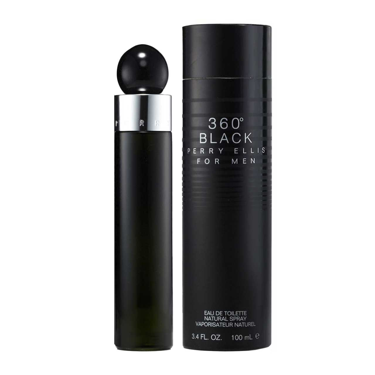Perfume de hombre Perry Ellis 360 Black 100 ml agua de tocador
