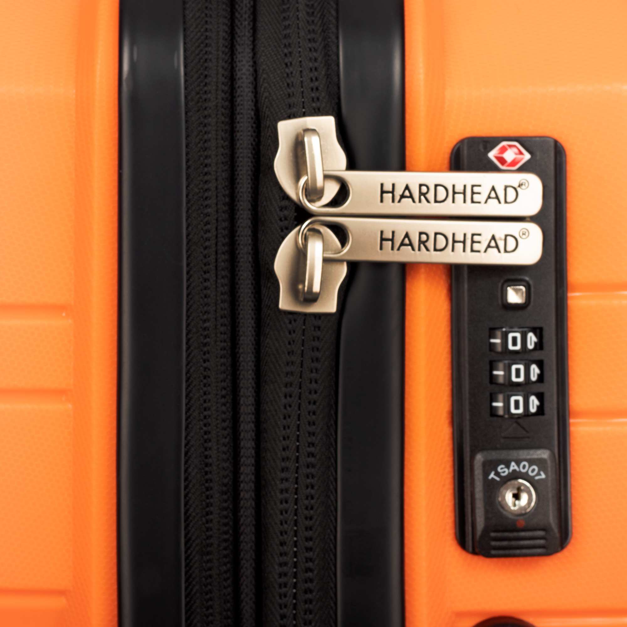 Maleta Rígida Hardhead Albert Naranja 21" Cabina