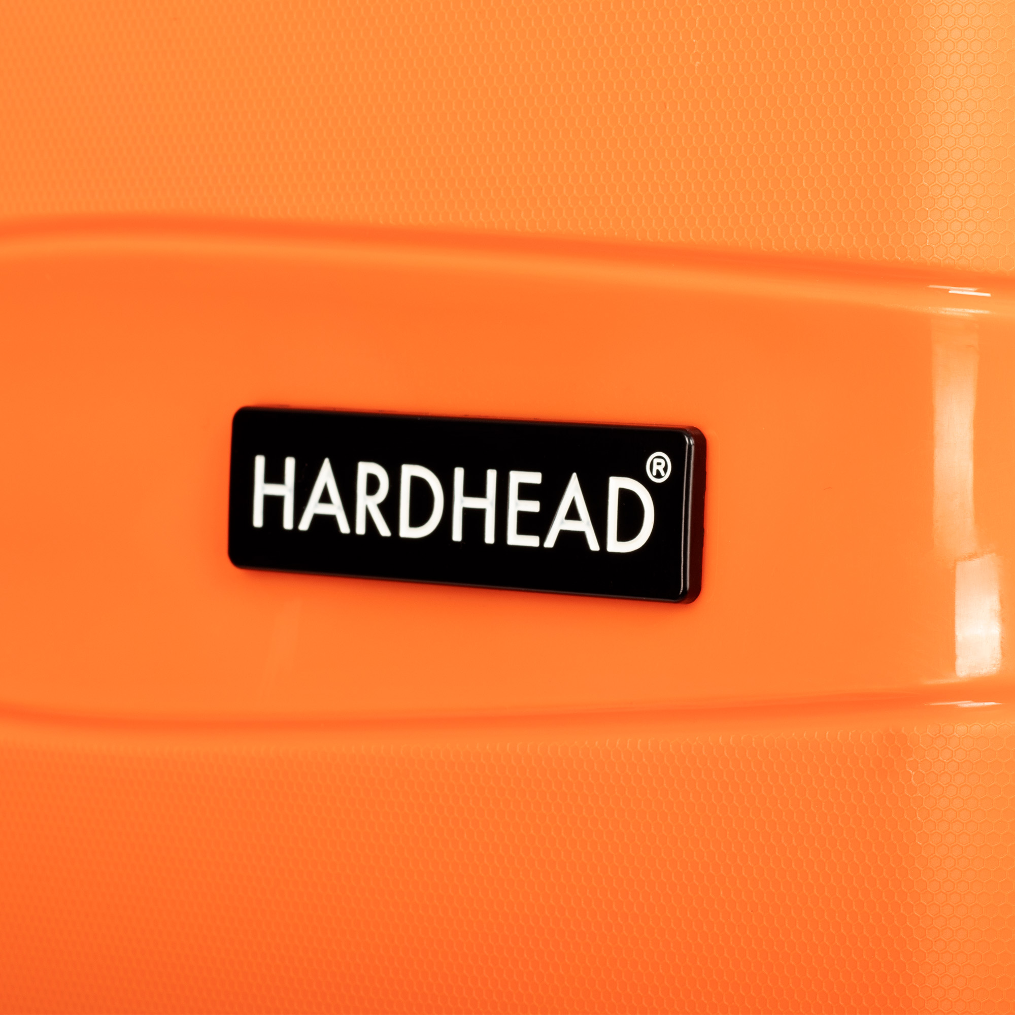 Maleta Rígida Hardhead Albert Naranja 21" Cabina