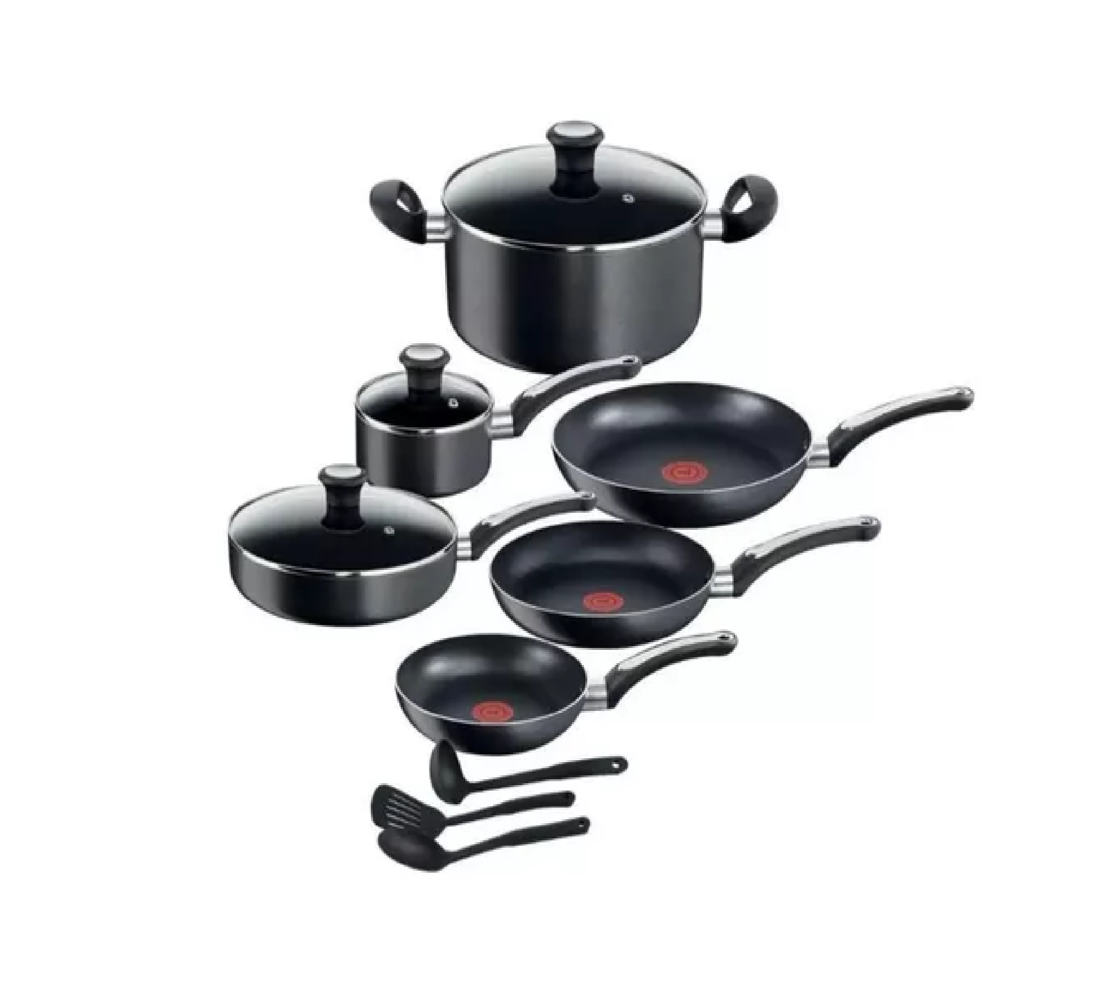 Bateria De Cocina T-fal Character De 12pz Excelent B182sc84