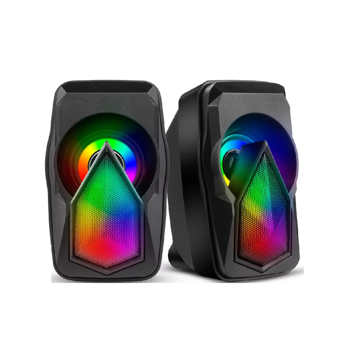Altavoces Para Ordenador Multimedia Portátiles Subwoofer Rgb