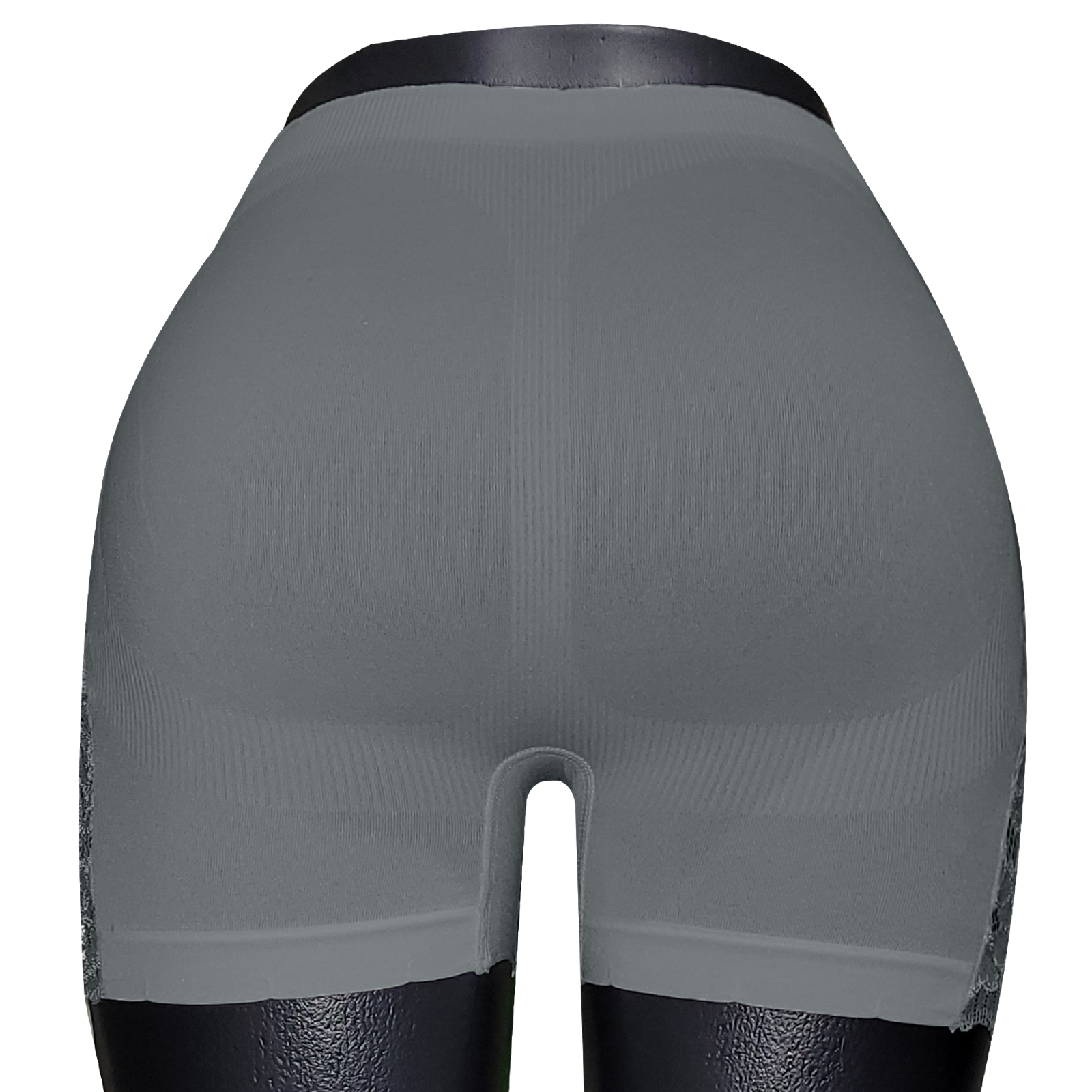 Shorts Mujer Push Up, Gris, Levanta Pompa, Unitalla Encaje, Pantaleta, Braga, Boxer, Bikini, Ropa Interior, Tanga.