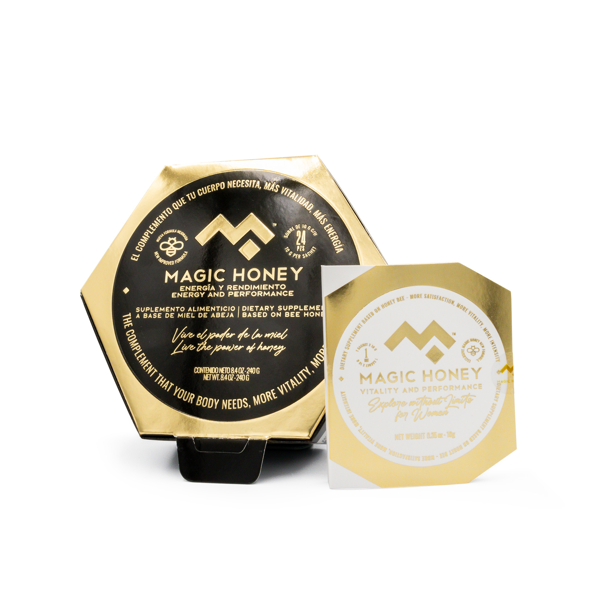 MAGIC HONEY 24 SACHETS HOMBRE + 1 SACHET MUJER
