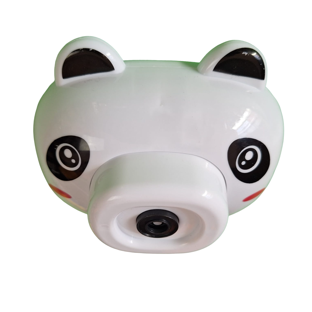 Cámara De Juguete Lanzador Automático De Burbujas Color Blanco Con Negro