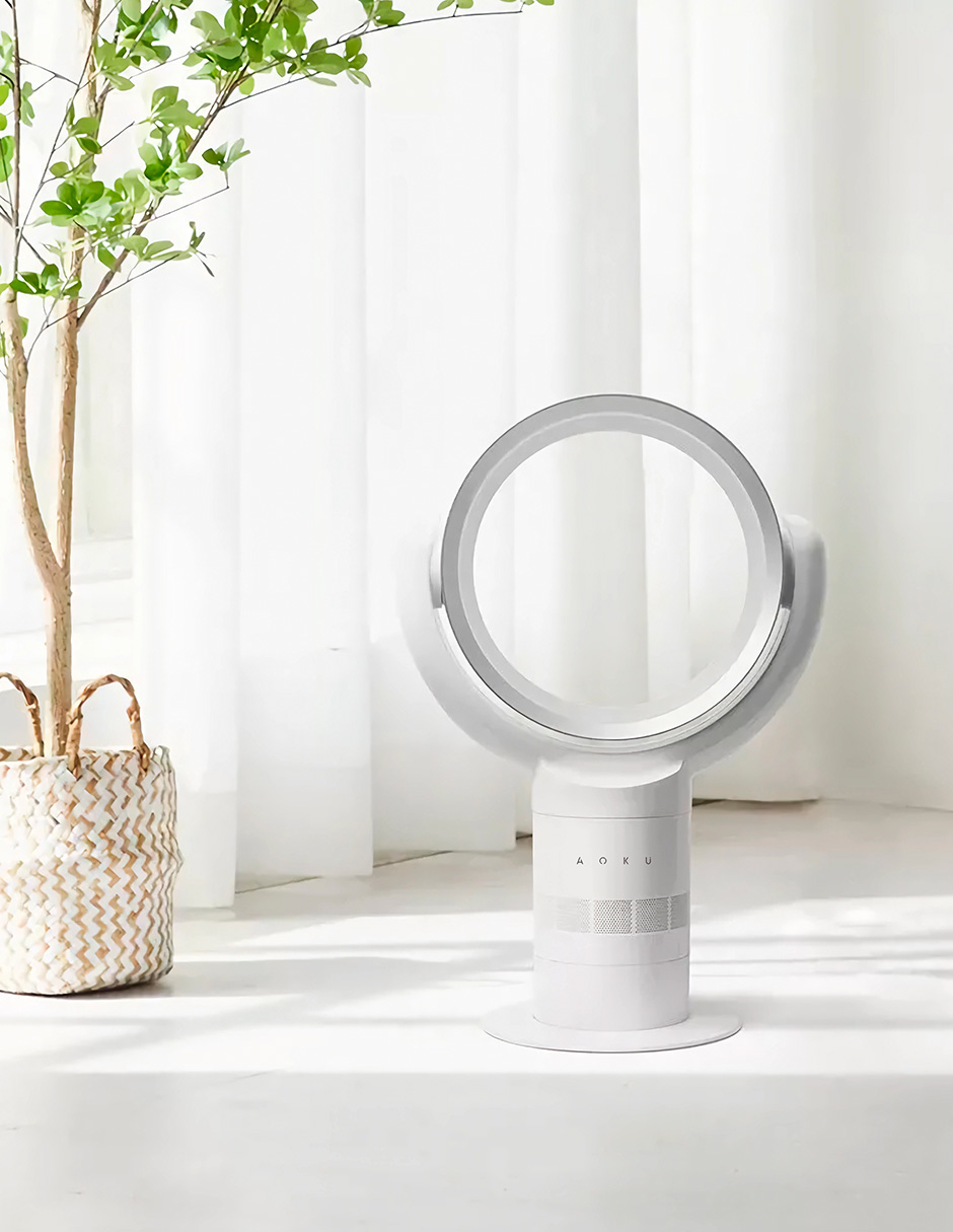 Ventilador De Escritorio Sin Aspas Control Remoto AOKU Touch