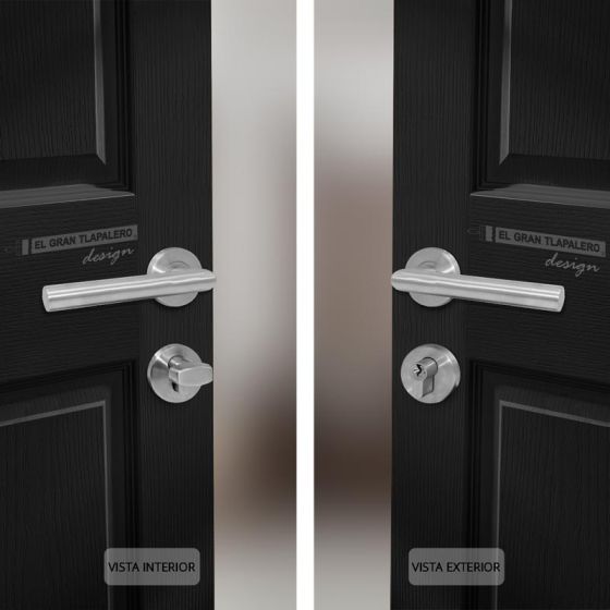 Cerradura de embutir para recámara 6513 Deluxe Dexter