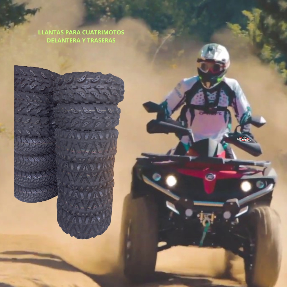 Llanta Cuatrimoto 25x8-12 Qind Qd-115 