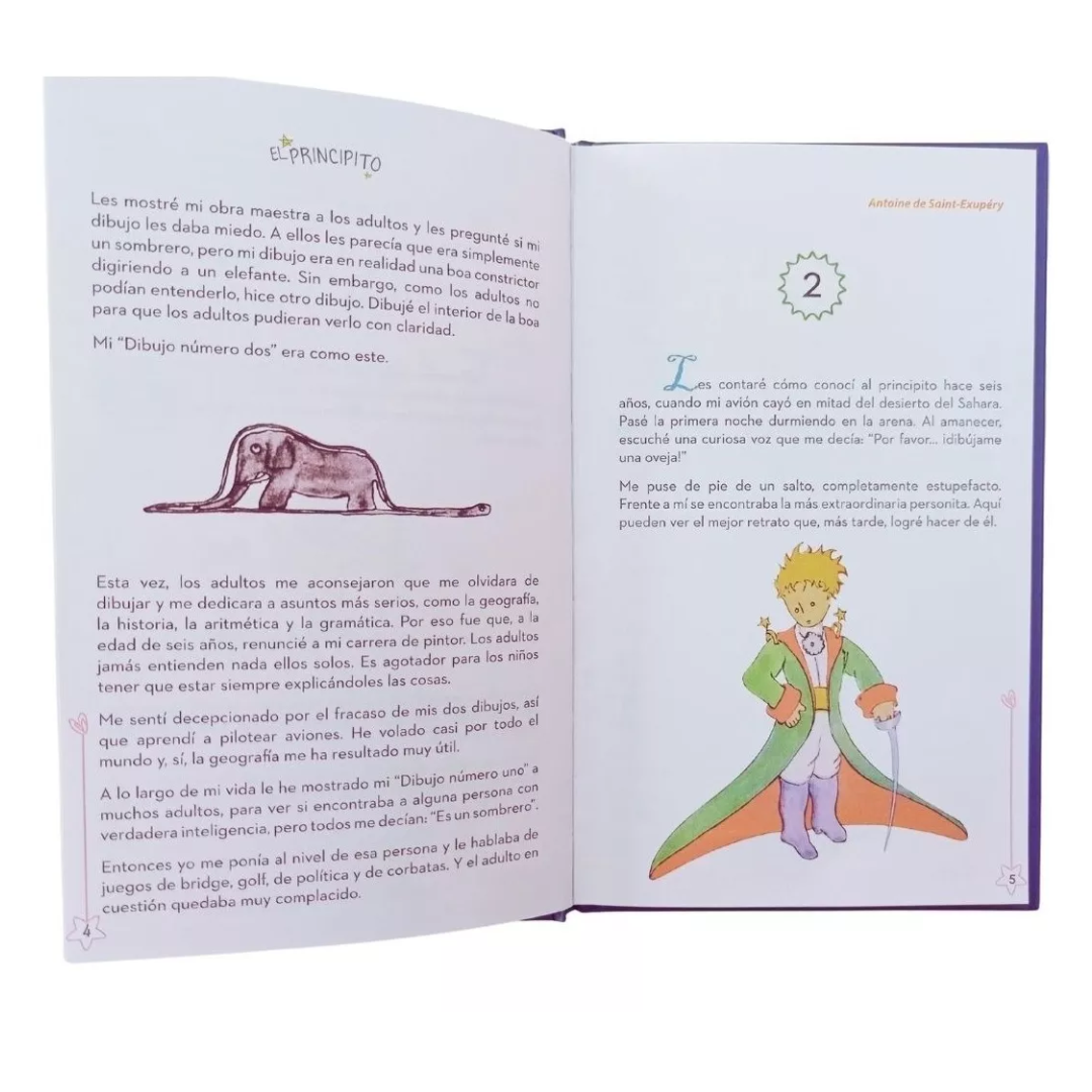 El Principito, Antoine De Saint Exupery/ Silver Dolphin Infantil Nuevo Y Original