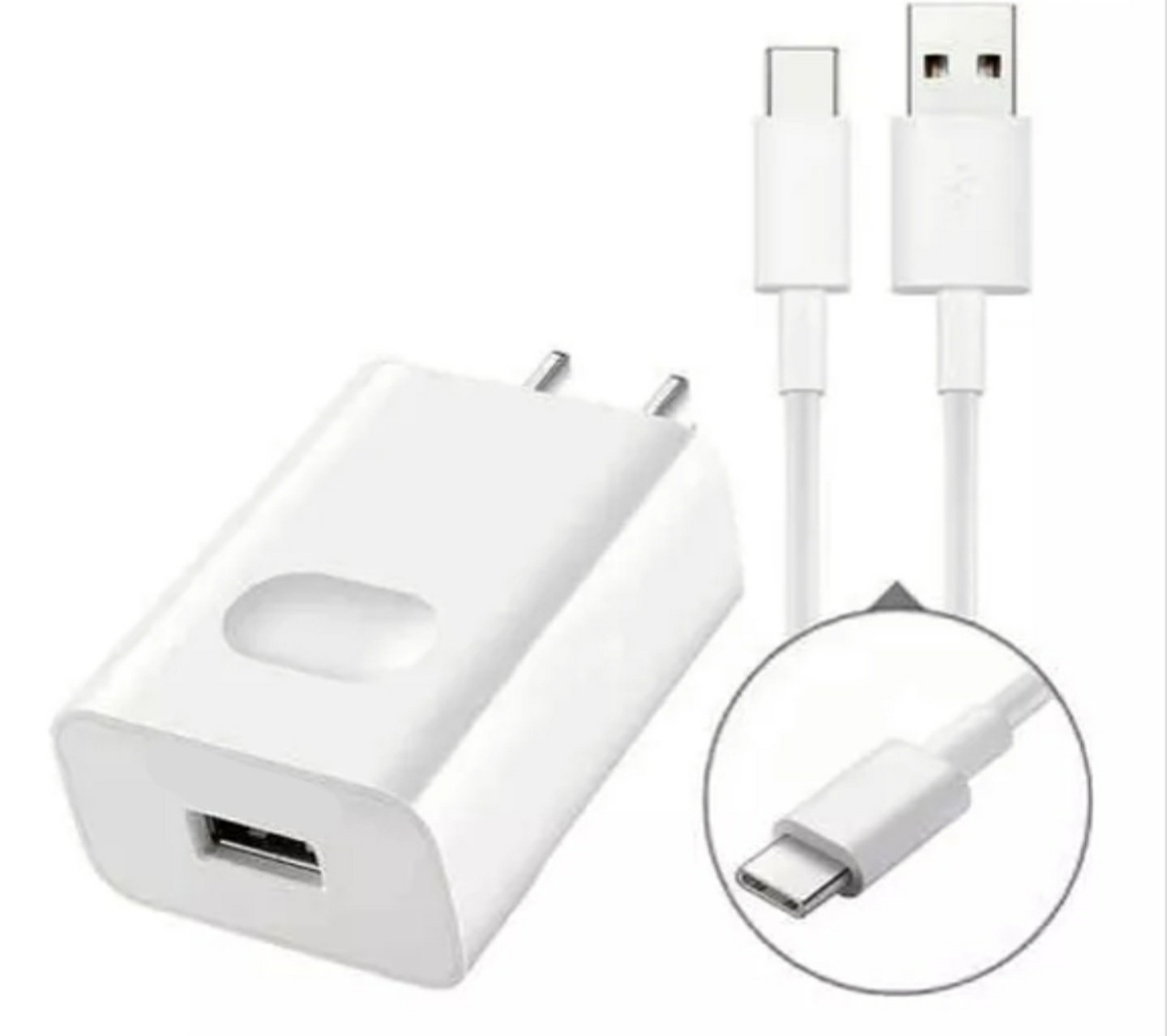 Cargador De Pared Tipo V8 Carga Rápida Compatible Huawei