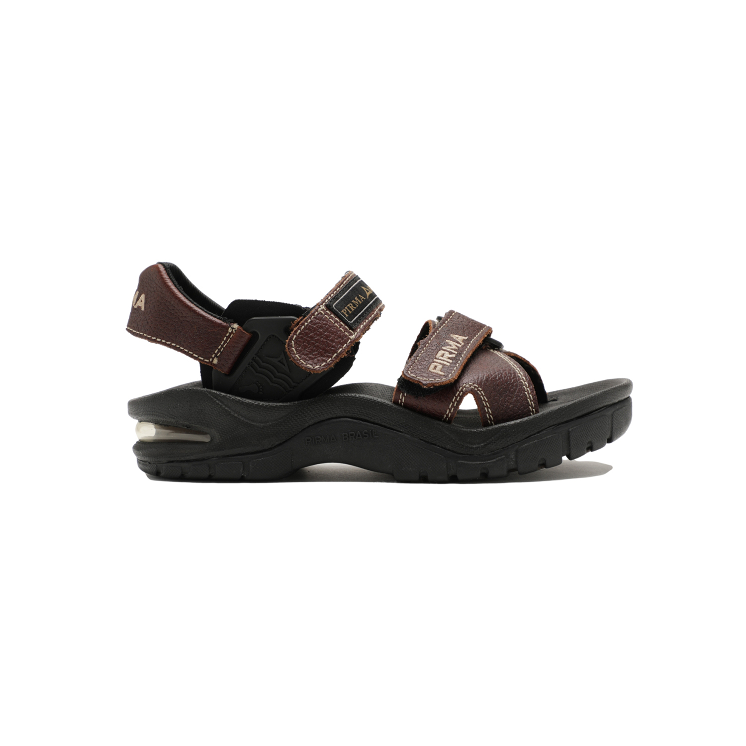 Sandalia Huarache Piel Pirma 0001 Unisex Cafe.