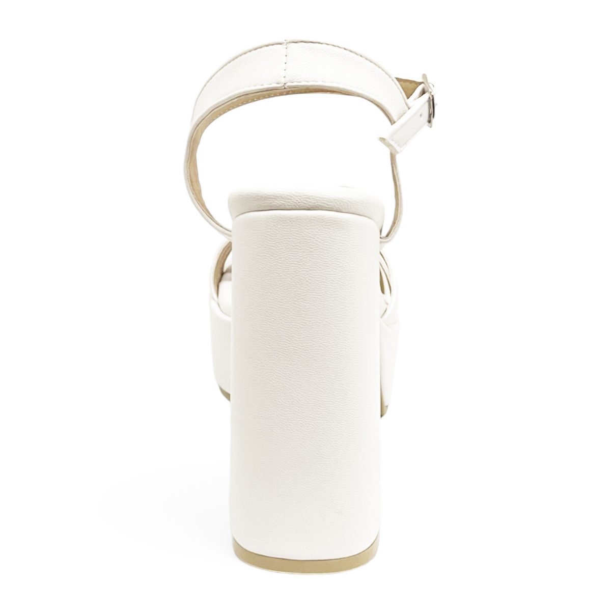 Zapatillas Blancas De Plataforma Mujer Novia Fiesta Sheila Moda 