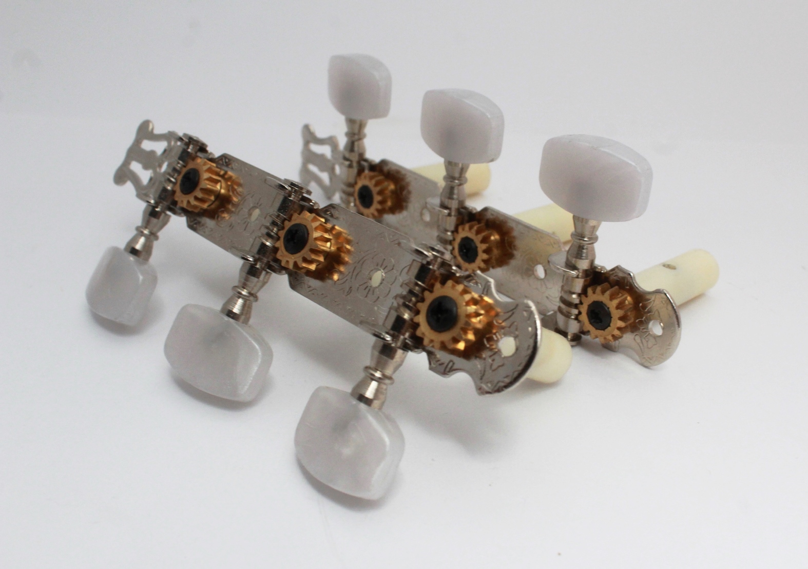 Maquinaria Clavijas Para Guitarra - acabado Niquel