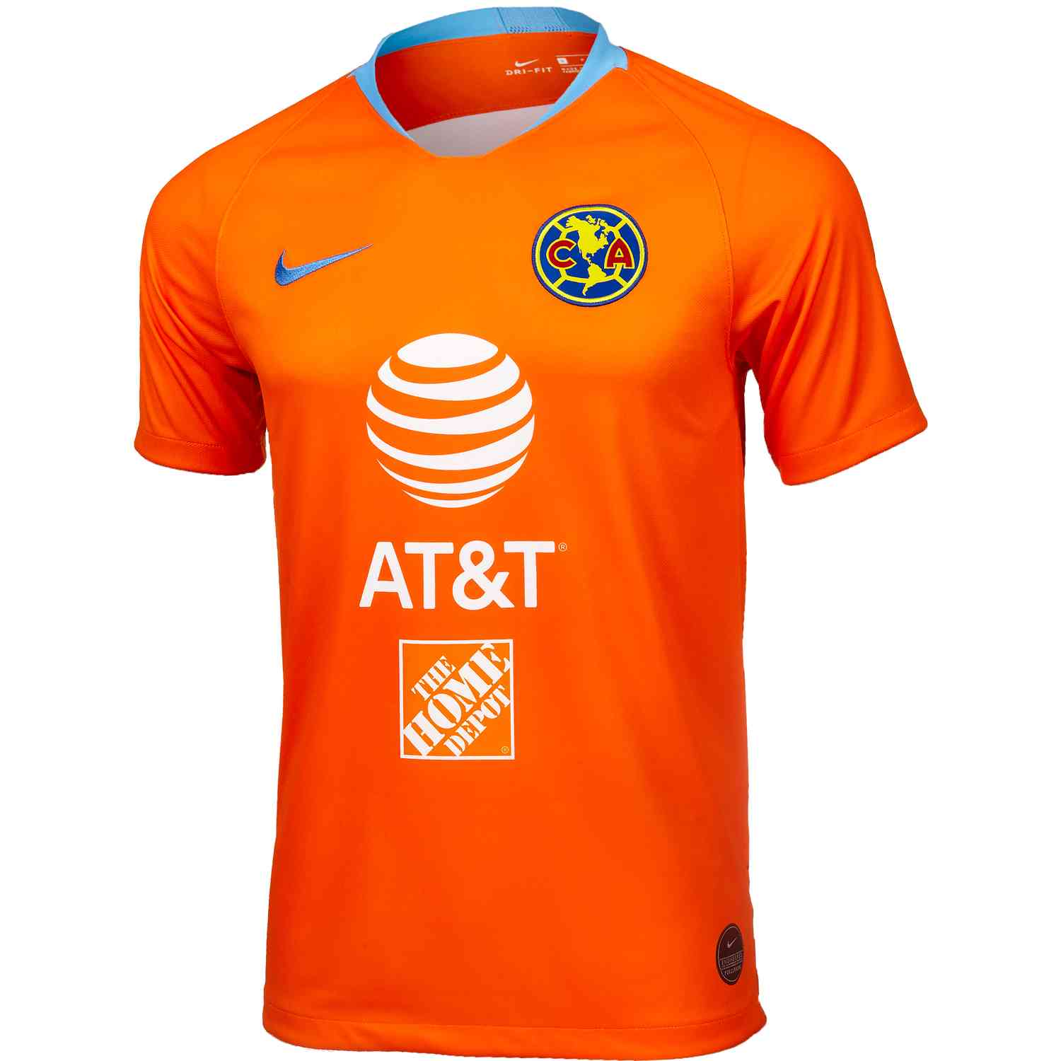 Jersey Original Nike Aguilas América Naranja 3era 2019 918986.