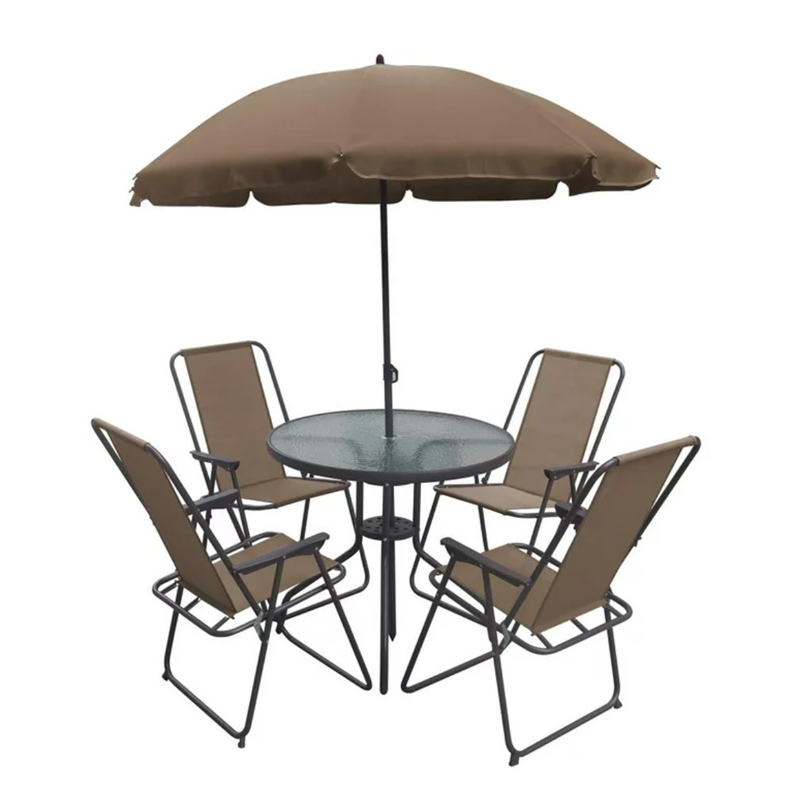 Set De Jardin Desayunador Juego De Mesa Y Sillas 6 Piezas