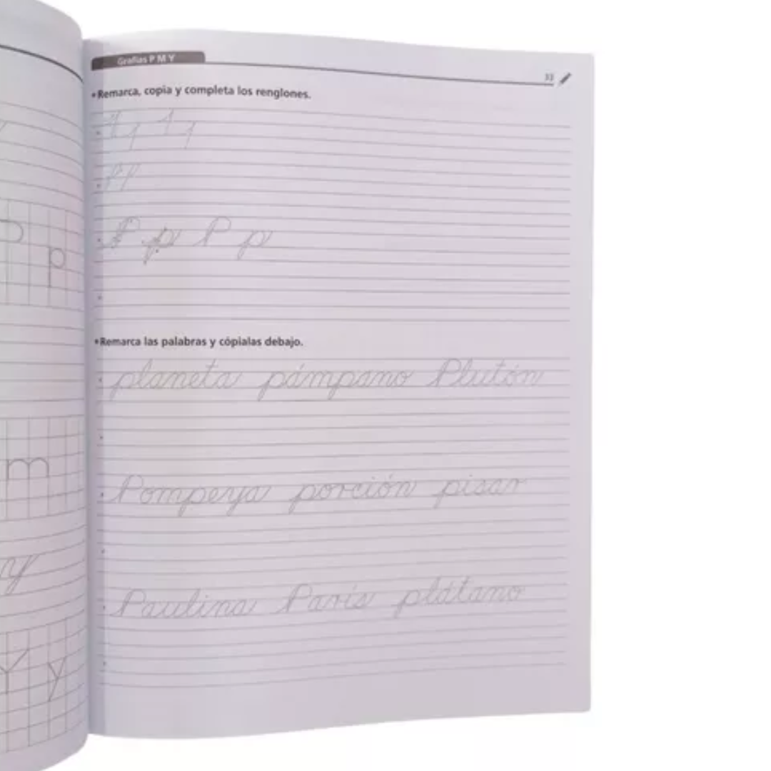 Ejercicios De Caligrafía, Letra Script Y Cursiva, Primaria 6 - Larousse