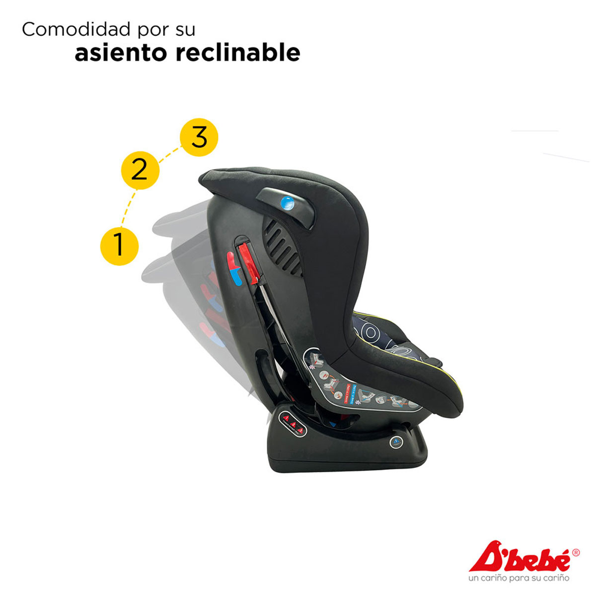 Autoasiento D'bebé Confort Gris