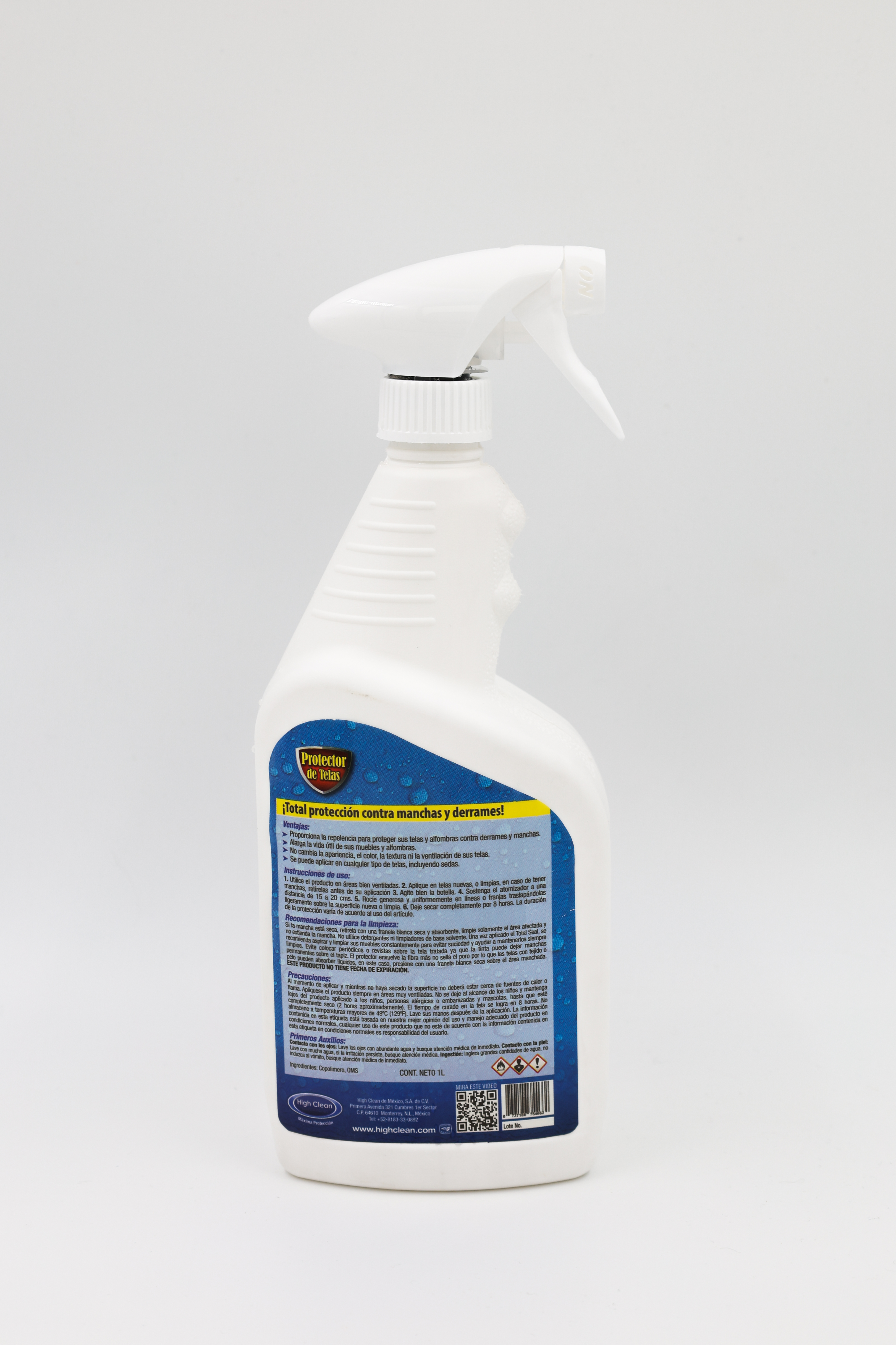 Teflon Protector de Telas y Tapicería Total Seal 2 Piezas Litro