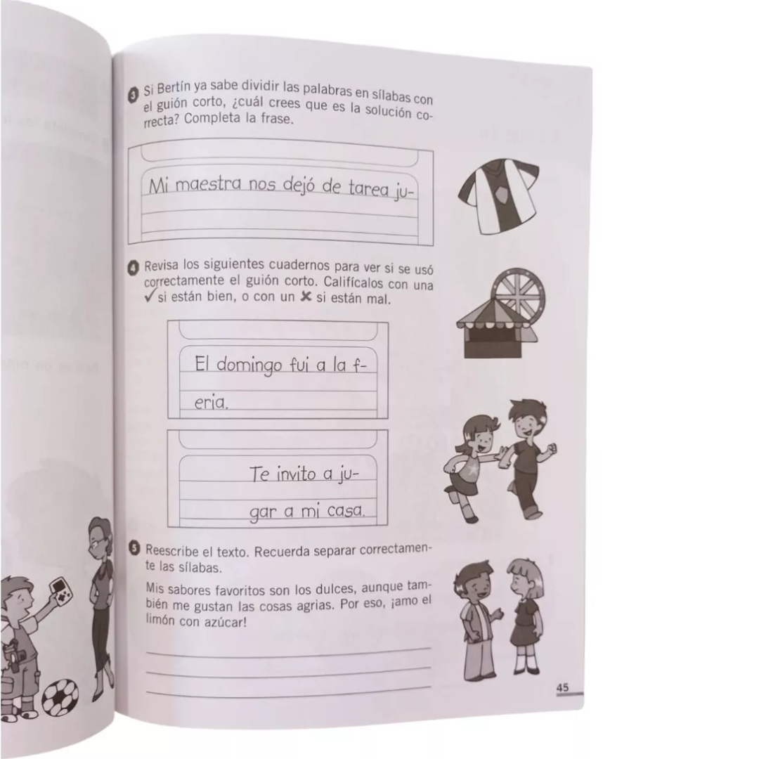 Ejercicios De Ortografía 1 Primaria - Larousse