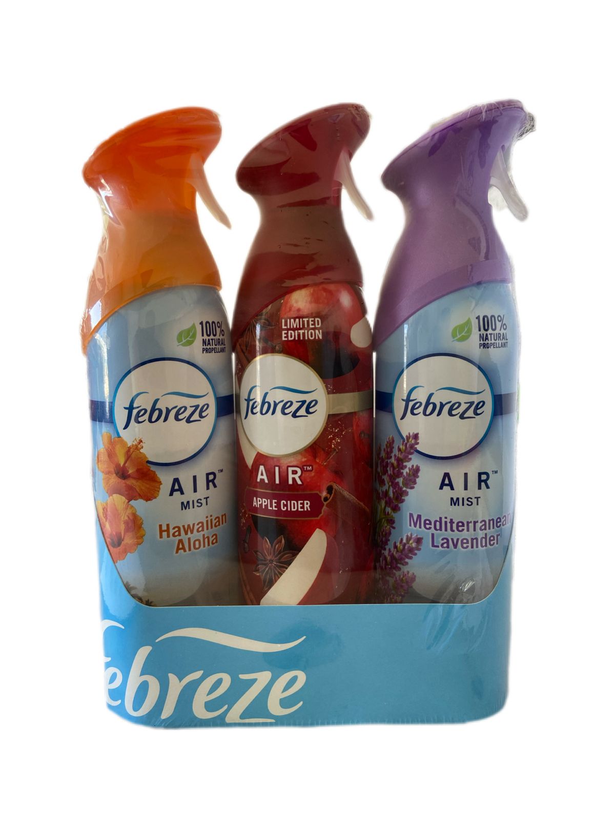 FEBREZE AIR AROMATIZANTE PAQUETE DE 3 PZ