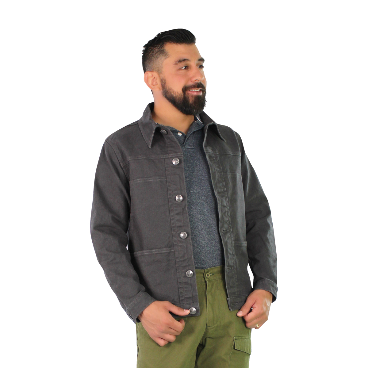 Chamarra Mezclilla Hombre