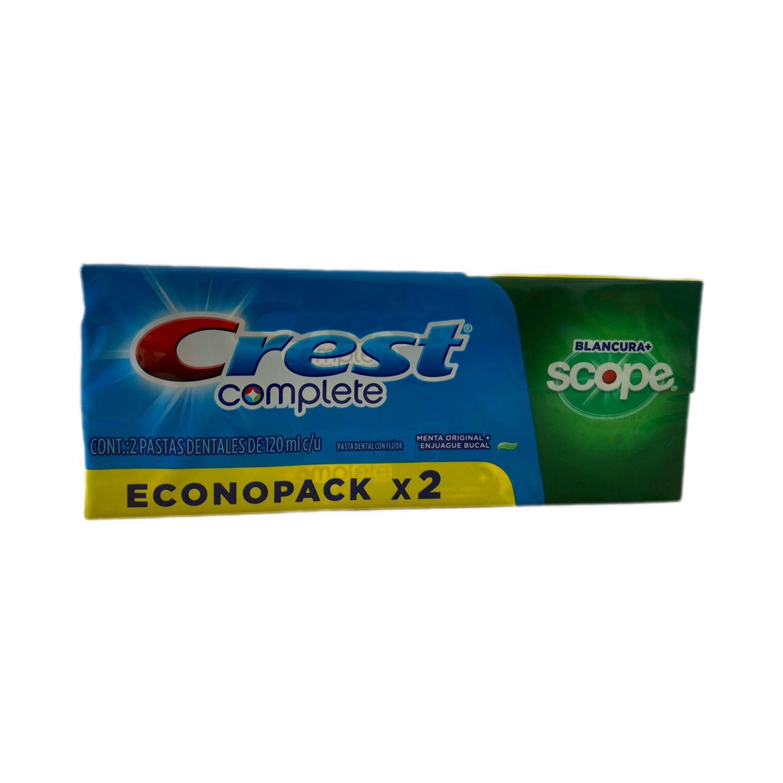 Crest Complete Scope Econopack Caja Con 3 Pz