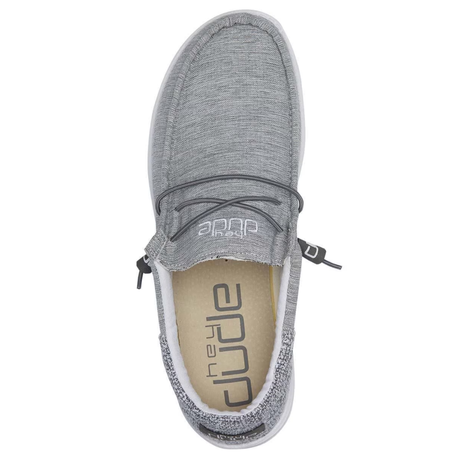 TENIS HEY DUDE HOMBRE GRIS CLARO JASPEADO HEY DUDE WALLY 110413227.