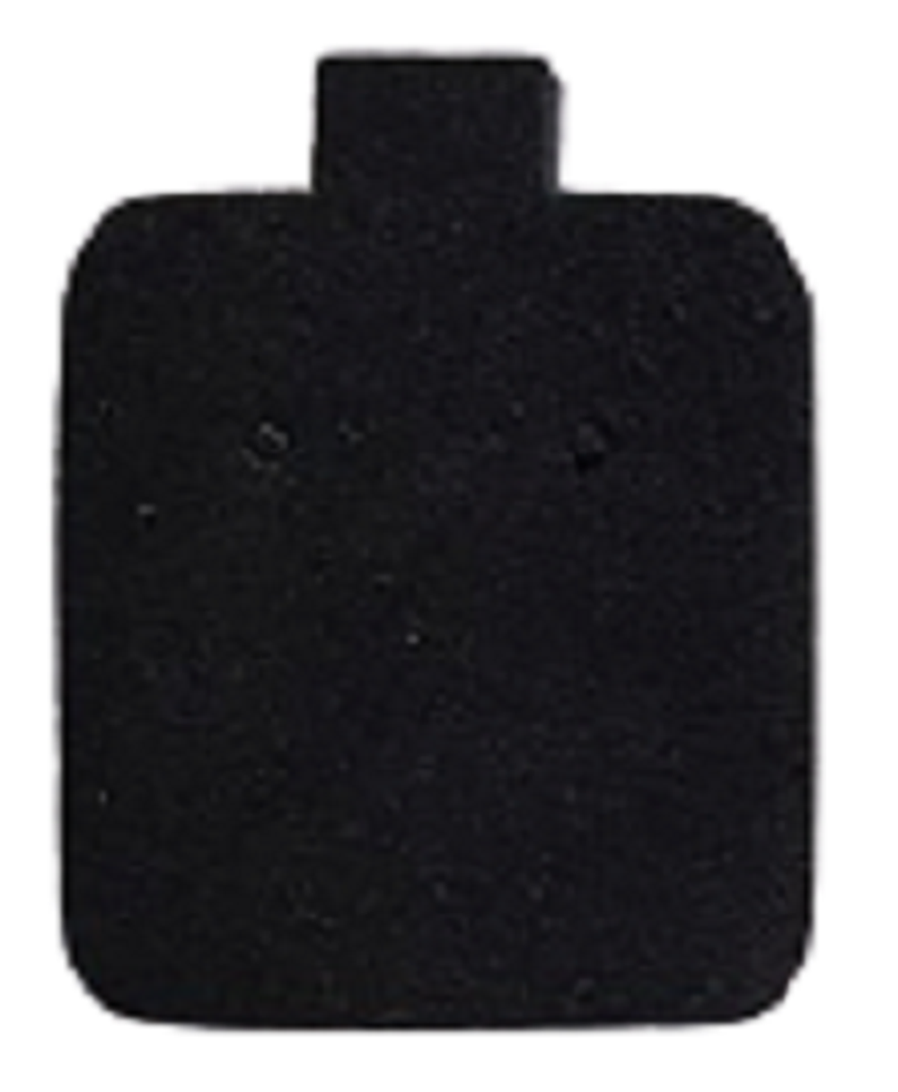 60 Blisters Almohadillas Grande de 3.8 cm x 4.5 cm para Aretes  de Fomy Blancos O Negros…