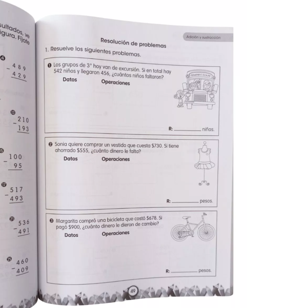 Ejercicios Y Problemas Matemáticos 3 - Larousse