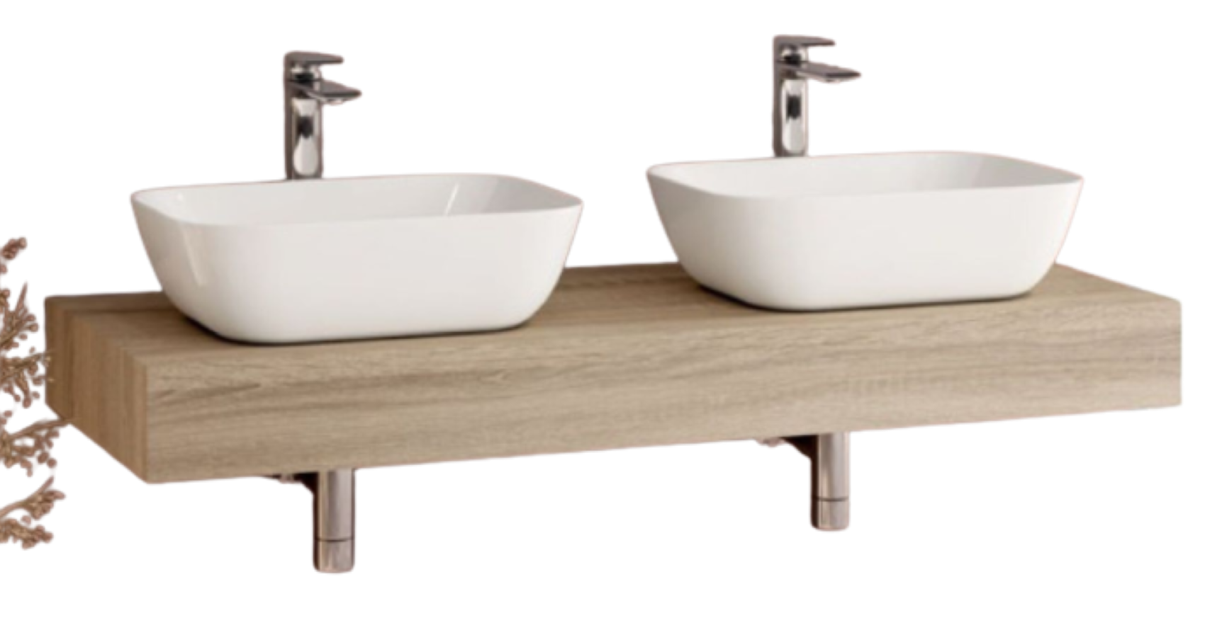 Bancada Sor 120 Hidrofuga Color Cambrian. Estructura de tablero de partículas 16 mm en melamina. Frentes de tablero de partículas de 19 mm en melamina. Cantos aplacados de PVC de 4 mm.  Medida bancada (base): Ancho 120 cms. Fondo 45 cms.  Alto 12 cms