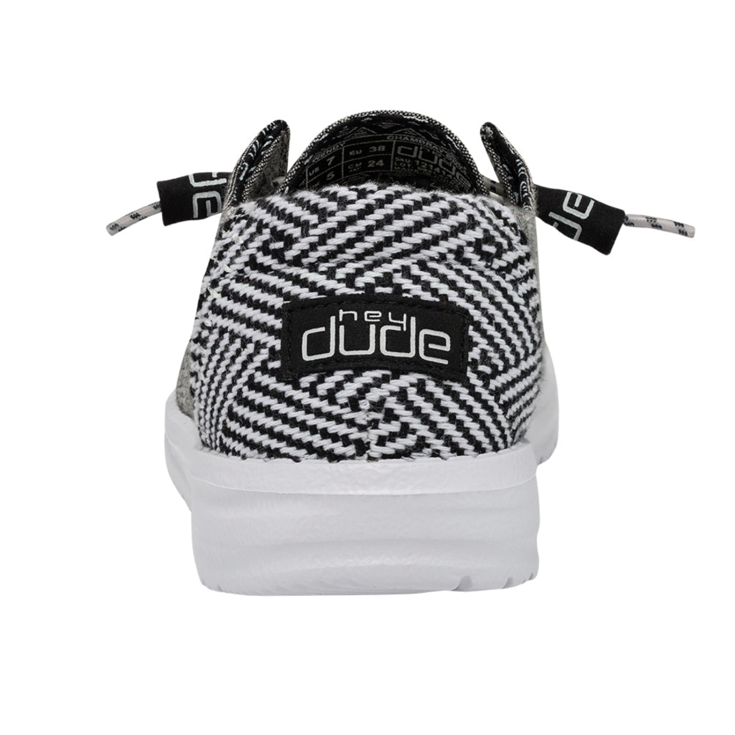 TENIS HEY DUDE MUJER GRIS JASPEADO HEY DUDE WENDY 121414203.