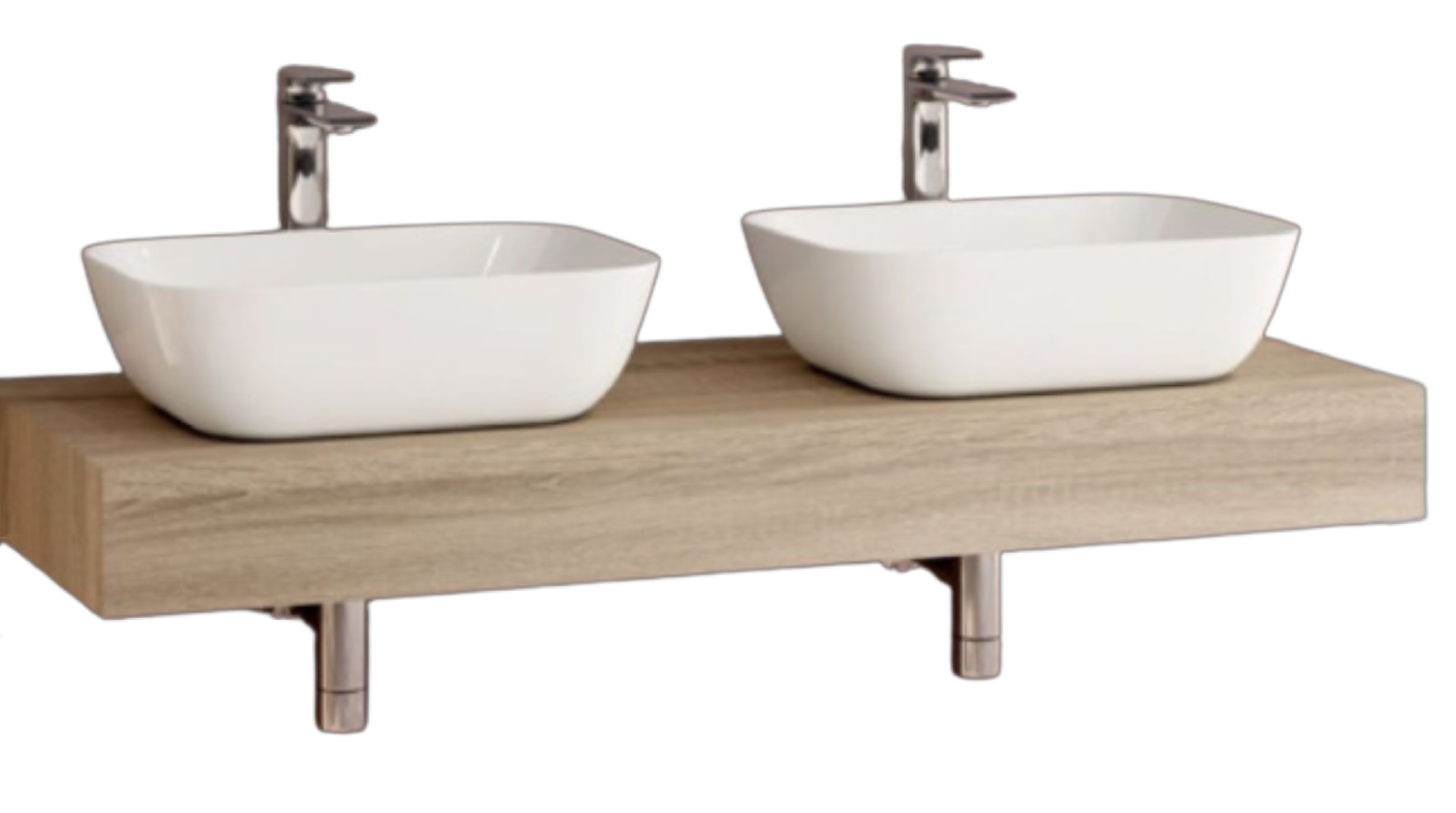 Bancada Sor 120 Hidrofuga Color Cambrian. Estructura de tablero de partículas 16 mm en melamina. Frentes de tablero de partículas de 19 mm en melamina. Cantos aplacados de PVC de 4 mm.  Medida bancada (base): Ancho 120 cms. Fondo 45 cms.  Alto 12 cms