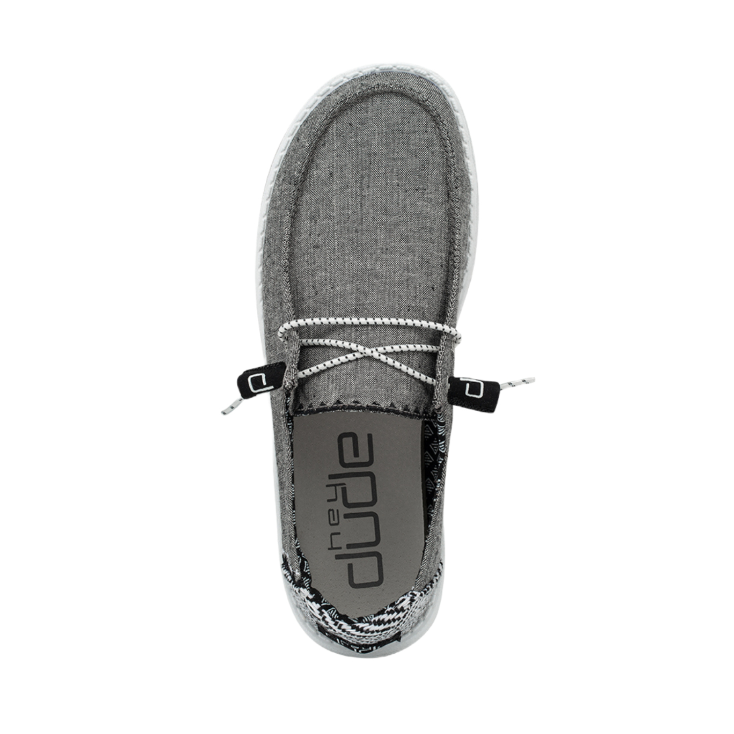 TENIS HEY DUDE MUJER GRIS JASPEADO HEY DUDE WENDY 121414203.