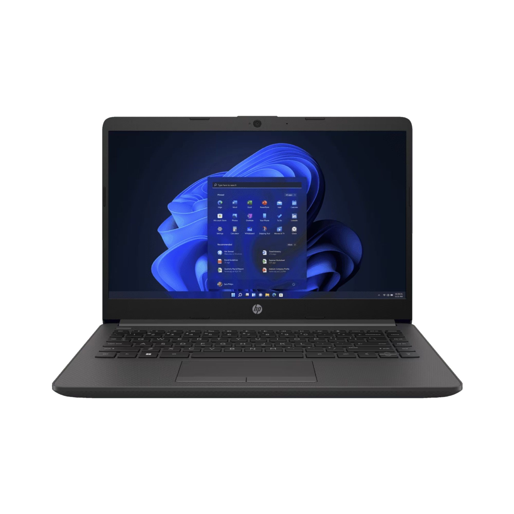 HP 240 G8 de 14'', Intel Core i5-1135G7, 8 GB RAM, 256 GB SSD NVMe + 16 GB Optane, Windows 11 Pro, Negro.