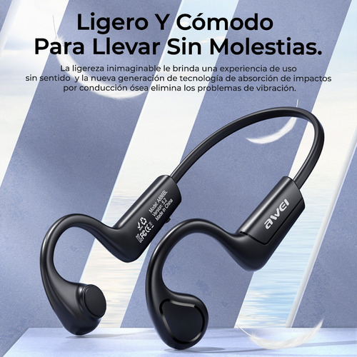 Audicularer Bluetooth Audífonos Inalámbricos Conduccion Osea