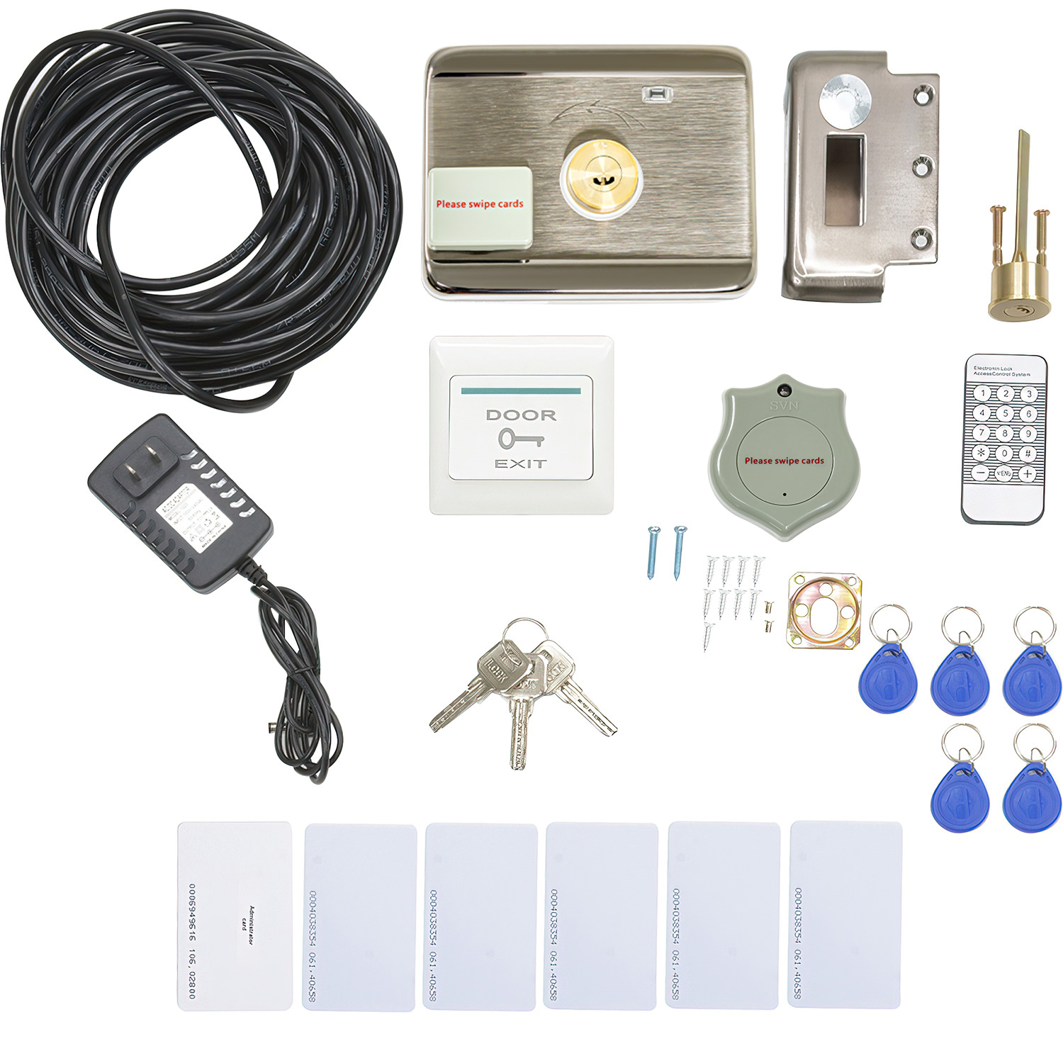 Chapa Cerradura Electrica Control RFID Acceso Inteligente.