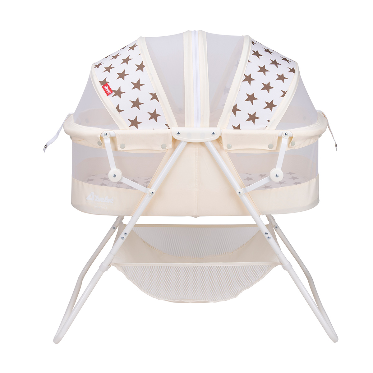 Moisés Cuna Plegable D'bebé Siesta Bebé Beige