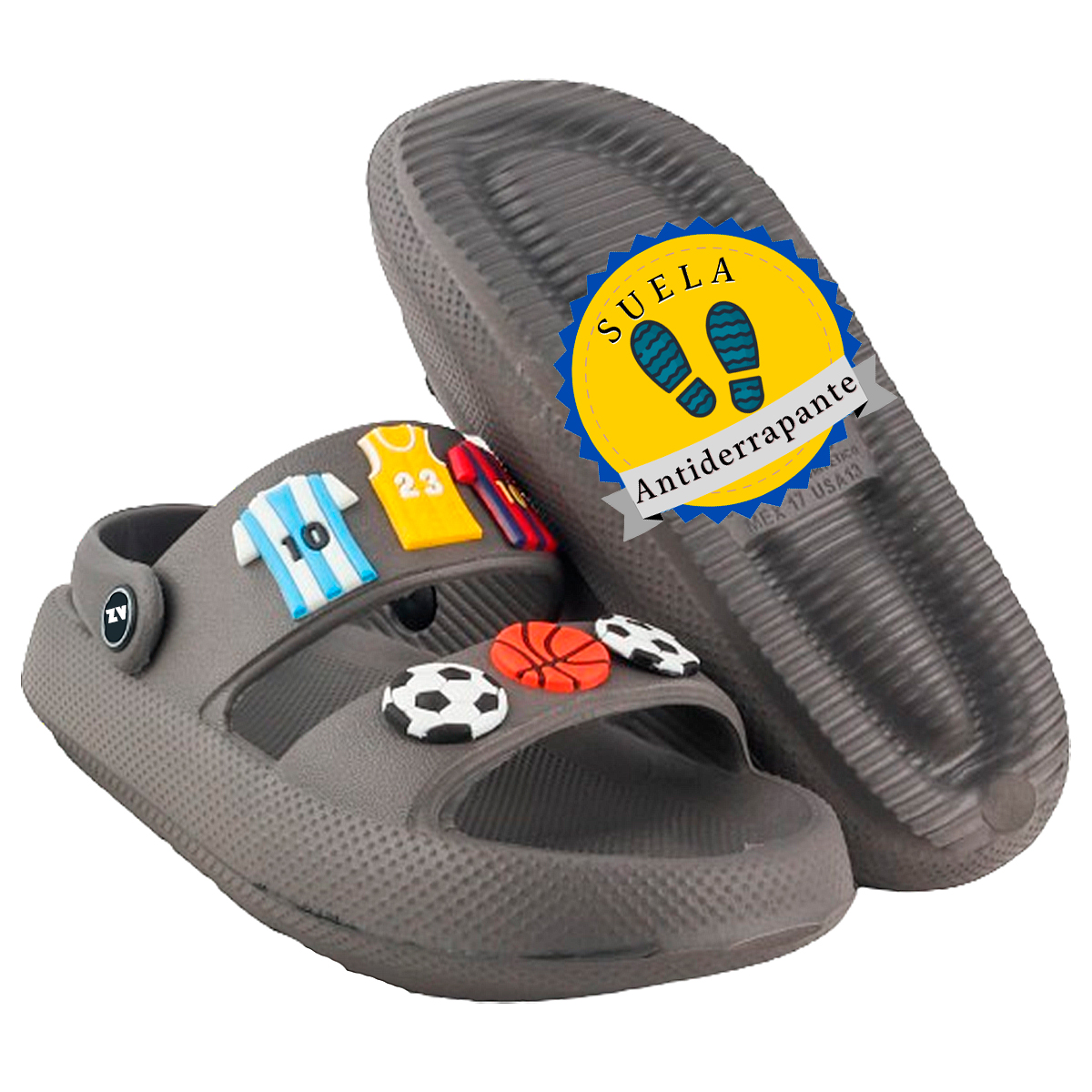 Sandalias  Playa Chancla Alberca Moda Deportes 507-GE.