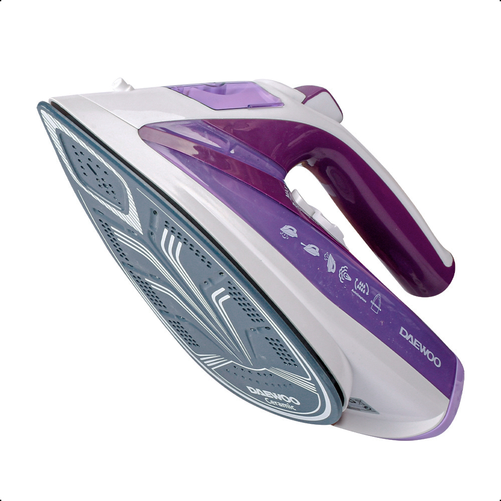 Daewoo Plancha de Vapor DSI-9259:  con cap. de 300 ml. y potencia de 1200W
