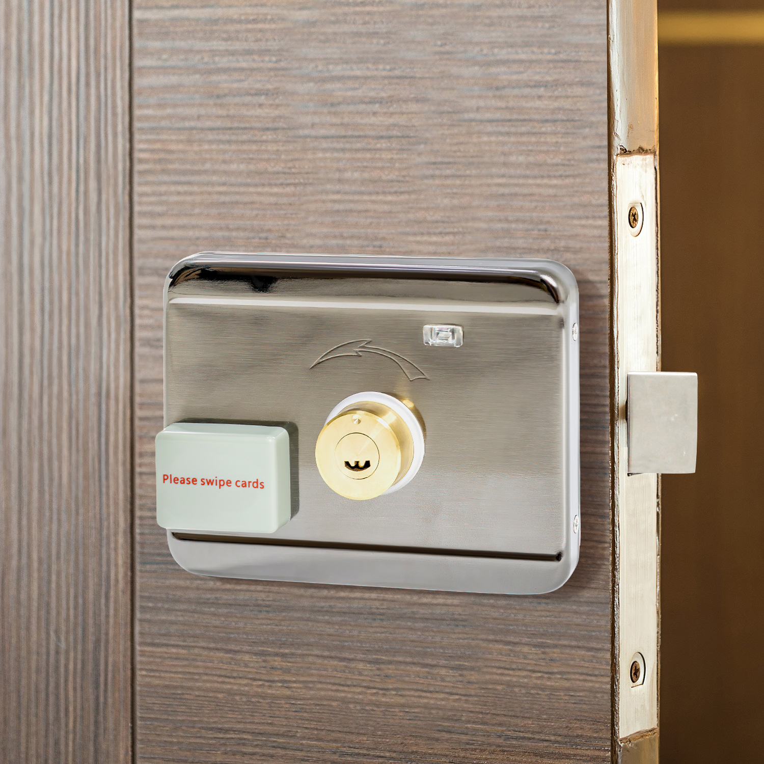 Chapa Cerradura Electrica Control RFID Acceso Inteligente.