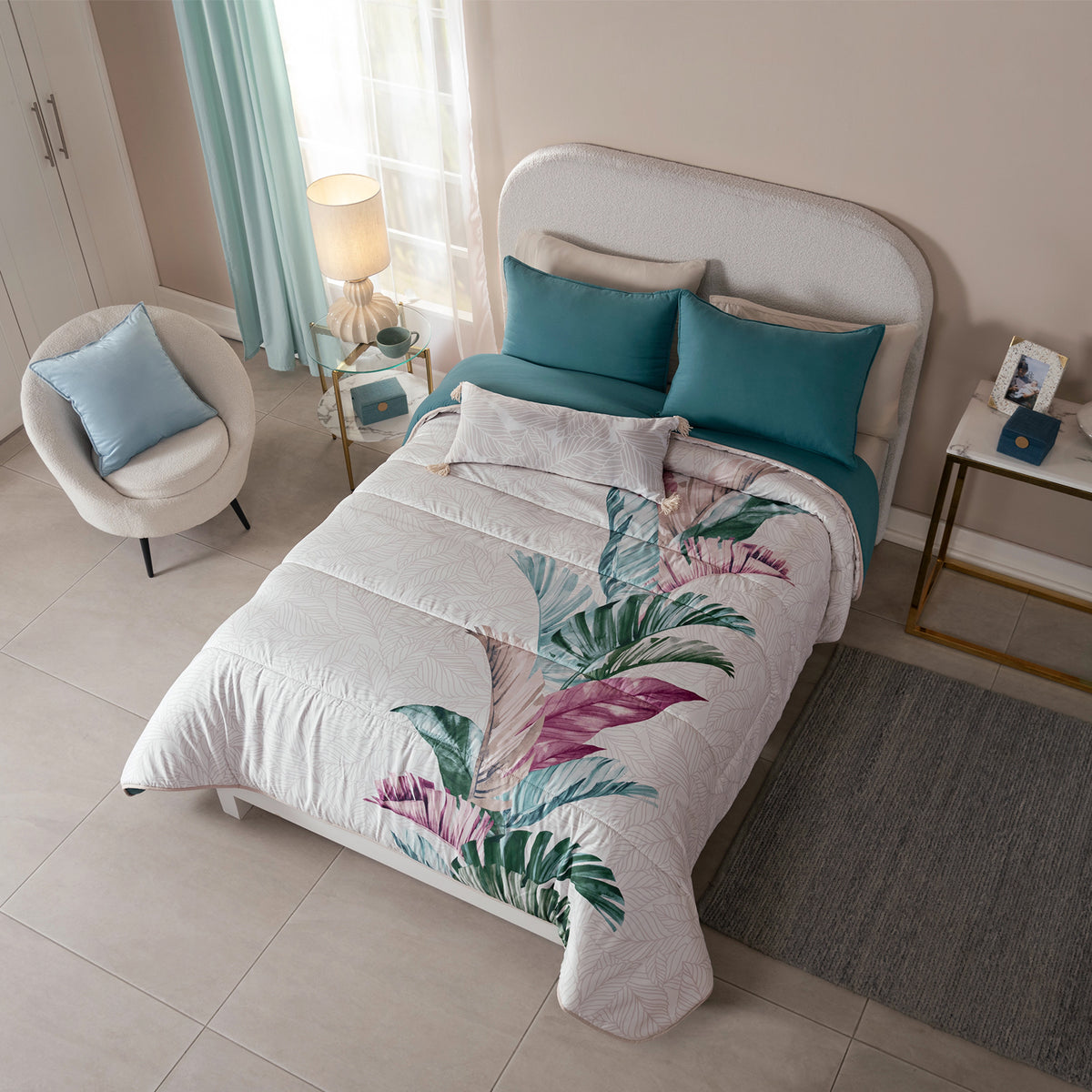 Edredón Palmar Matrimonial XL- Vianney